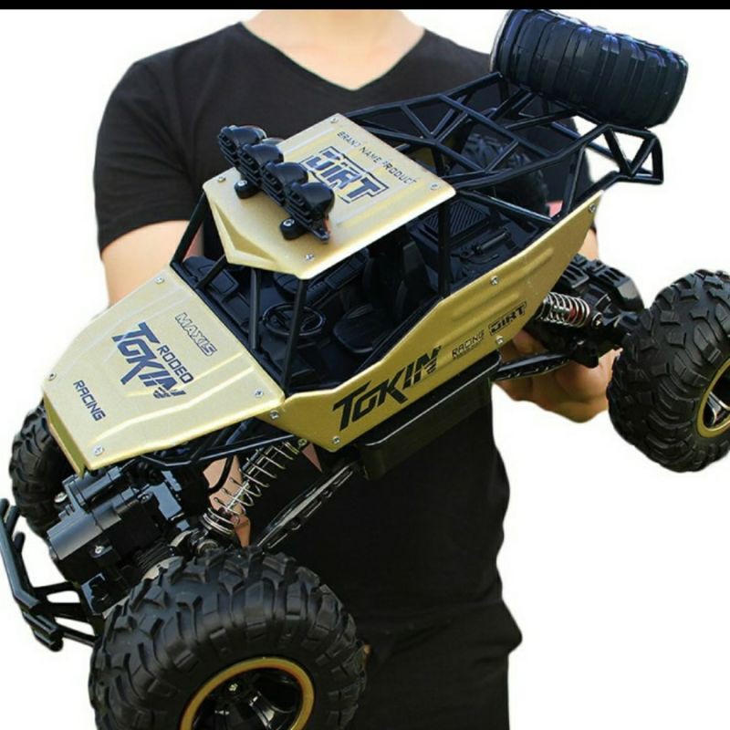 Mobil remot Offroad RC Drift Body Metal ALLOY Mainan Remote Control