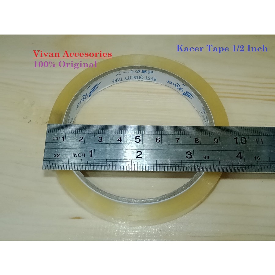 Isolasi Solasi Solatip Solatep Kacer Tape 1/2 Inch