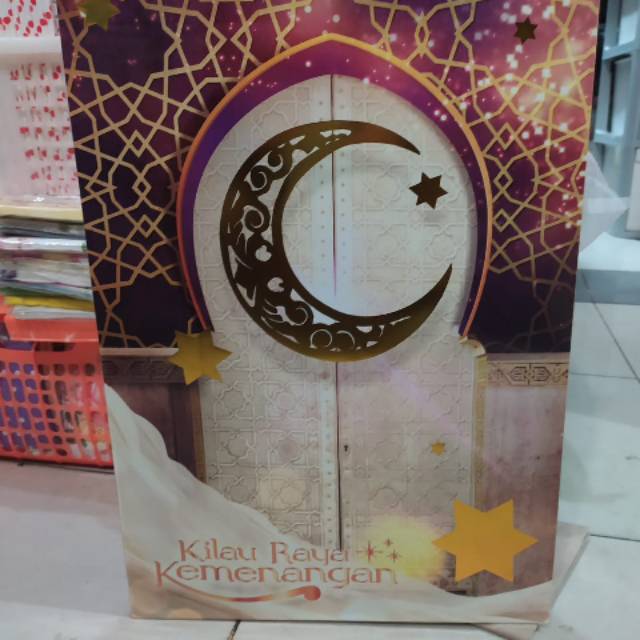 

Paper bag buku lebaran bahan dupex tebal isi 12 pcs terlaris dan termurah
