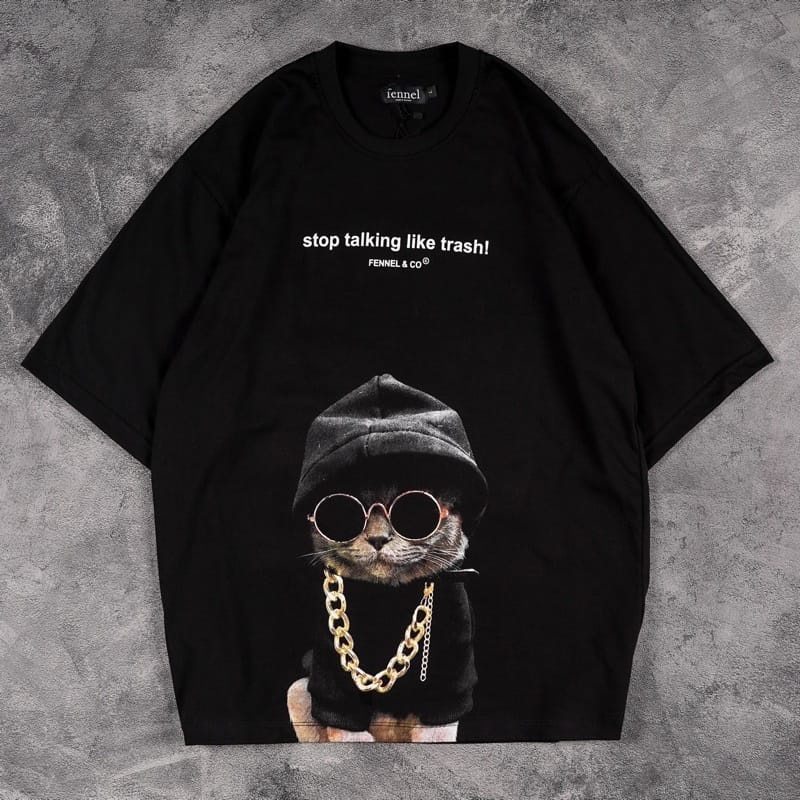 GSC - ETHEREAL Kaos Oversize Shirt / Smile mask Oversized Shir-t-stop talking htm