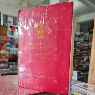 Farmakope Indonesia edisi 3 Tahun 1979 HARD COVER