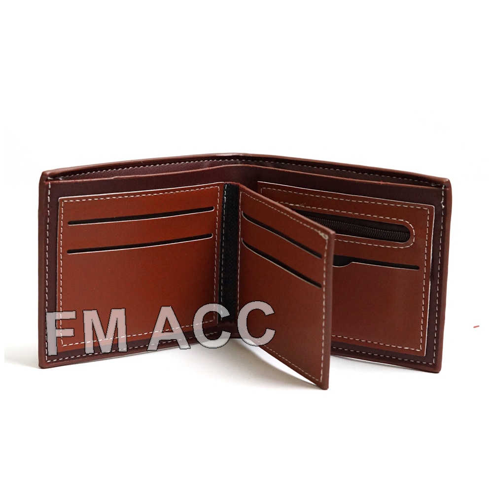 Dompet Lipat Pendek Kulit Balisi/Dompet Kulit Pendek Import