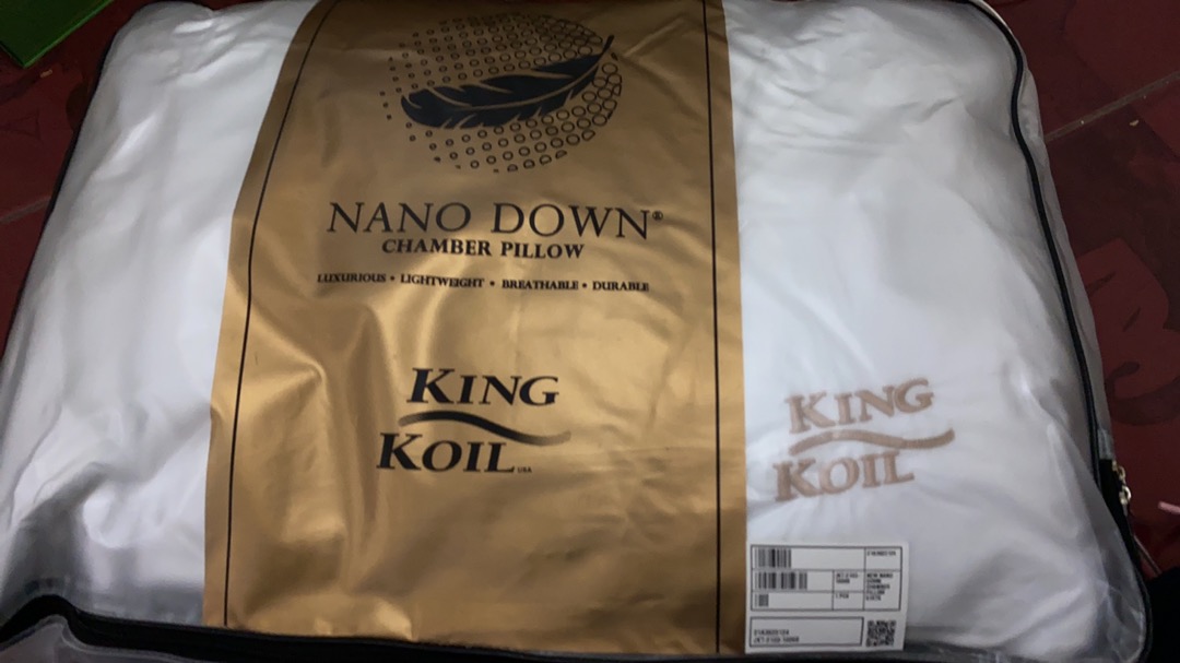 King Koil Nano Down Chamber Pillow |  Bantal Bulu Angsa