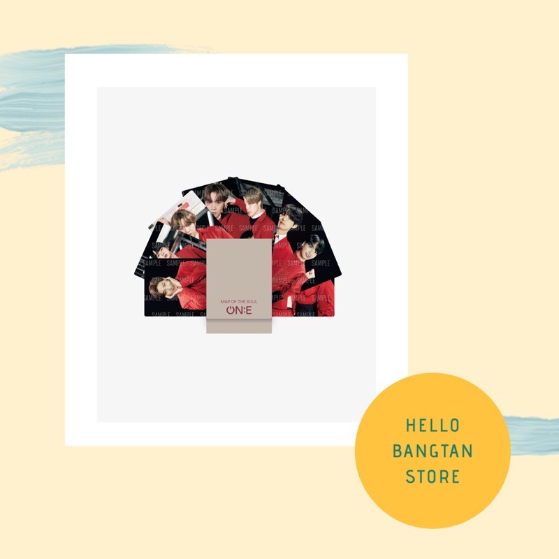 SHARING BTS Mini Photocard Map of the Soul ON:E