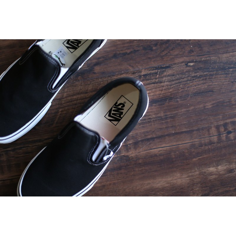 Vans Original Slip On Classic Black White