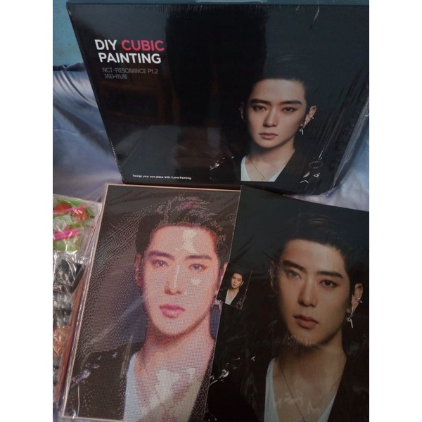 [Ready stock] DIY cubic painting nct 2020 resonance pt.2 Jaehyun