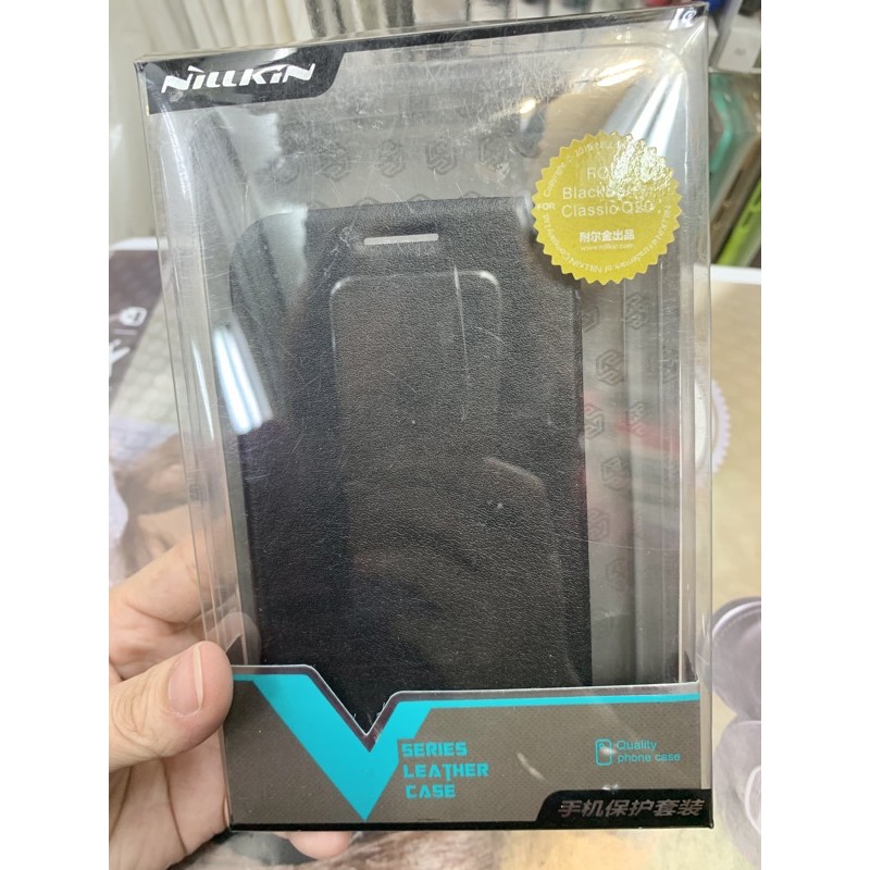 BLACKBERRY CLASIR Q20 NILLKIN VICTORIA LEATHER CASE