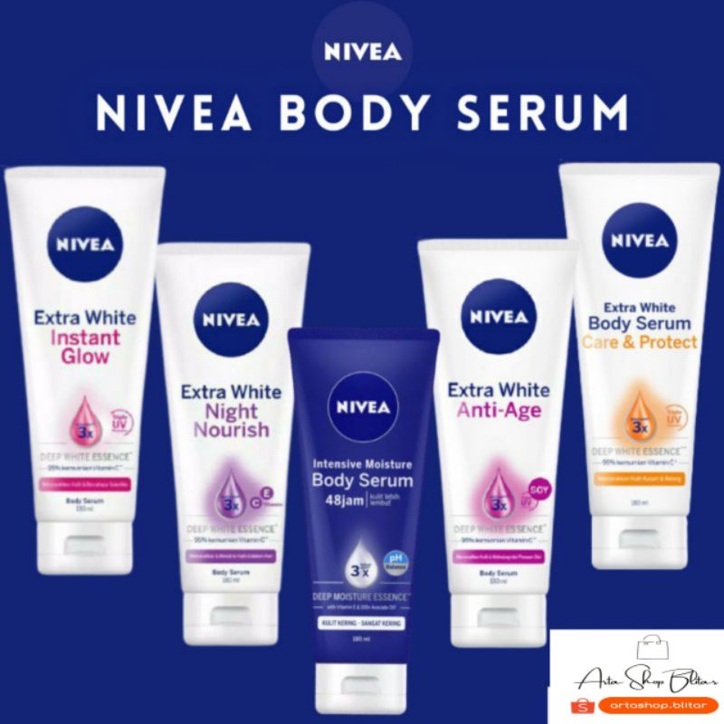 NIVEA BODY SERUM 180ML ORIGINAL