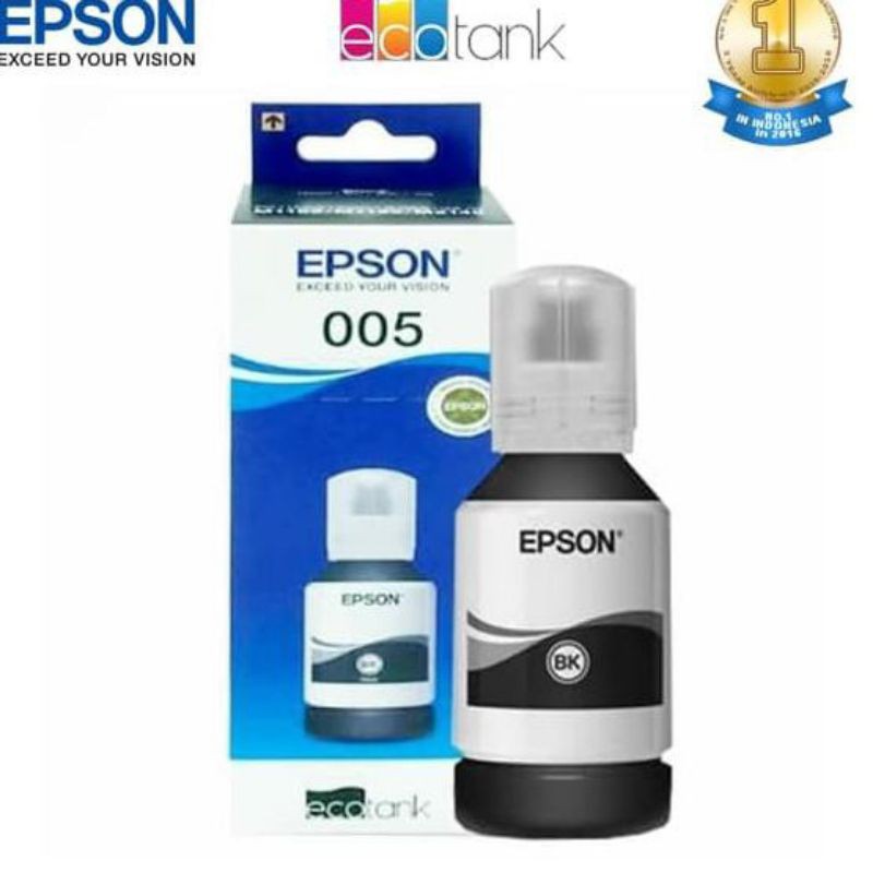 Jual Tinta Epson 005 Black Original Support Printer Epson M1100m1120m1140m1180 Shopee 9954