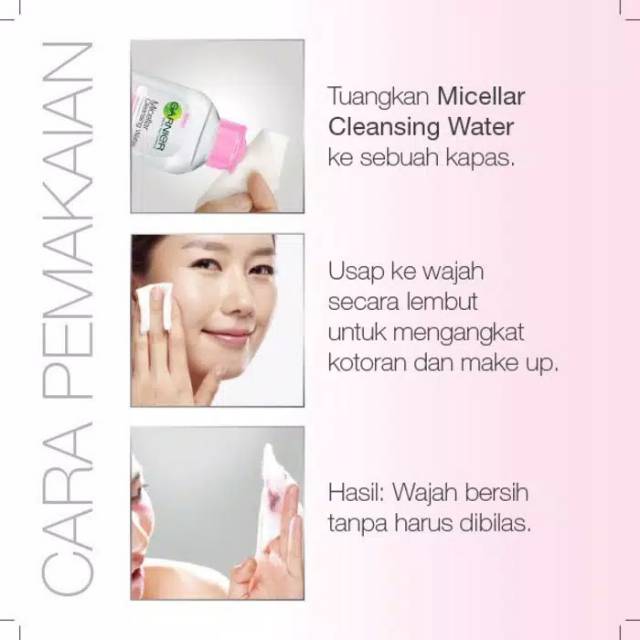 GARNIER CLEANSING MICELLAR WATER 50ML