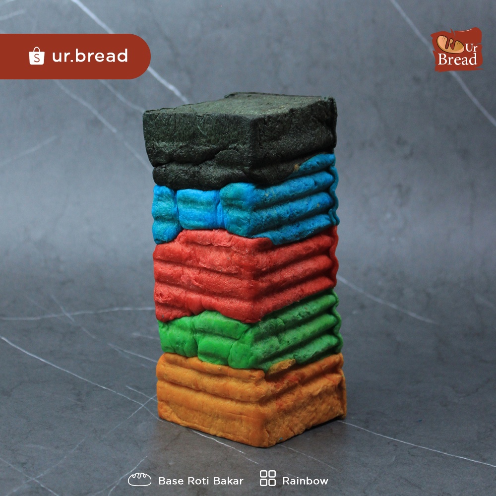 Roti Bakar Bandung Rainbow | Base Roti Bakar Bandung Rainbow