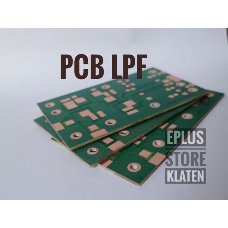 PCB LPF Low Pass Filter amplifier broadcast FM VHF desain eplus fiber