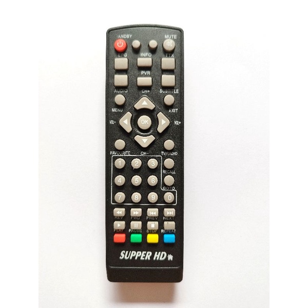 REMOT REMOTE STB SUPER HD 168 GOL DVB T2 - SANEX - INTRA JUPITER - WCOM SET TOP BOX DIGITAL