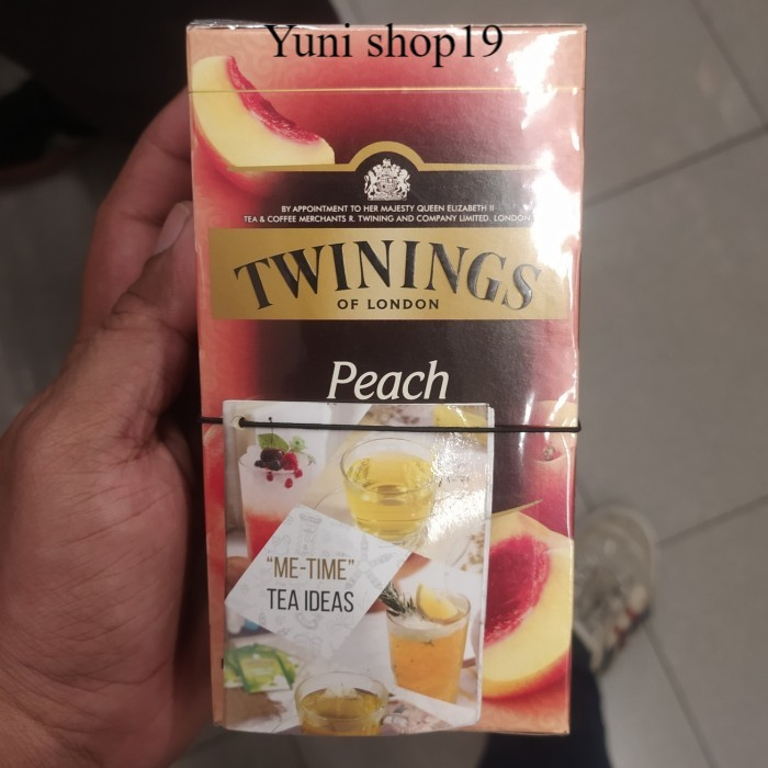 

twinnings peach 25s