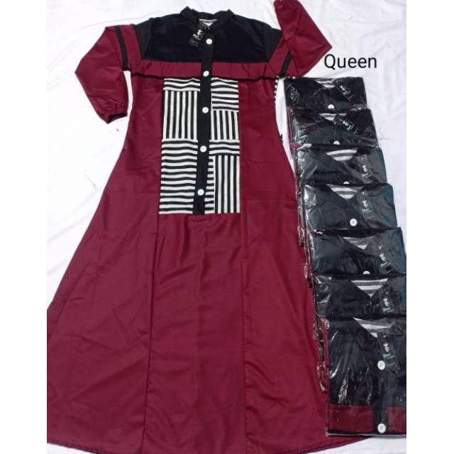 QUEEN//QUEEN LAZUARD ORI //QUEEN TOYOBO //GAMIS MUSLIM //FASHION MUSLIM
