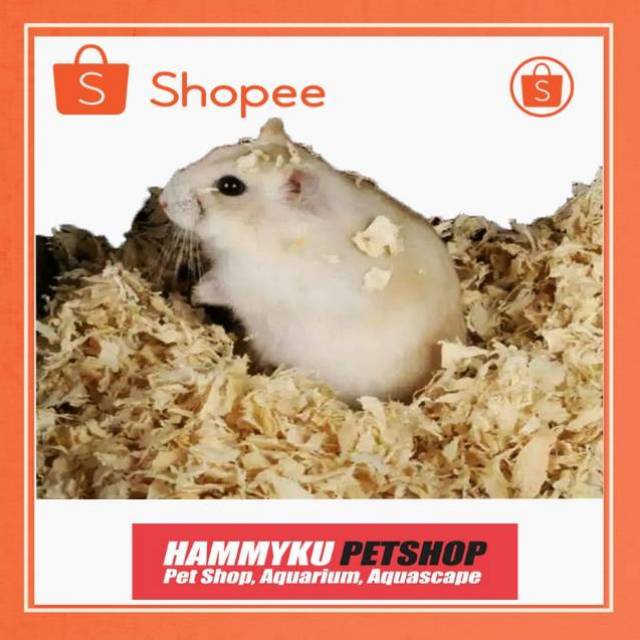 SERBUK KAYU ALAS HEWAN HAMSTER