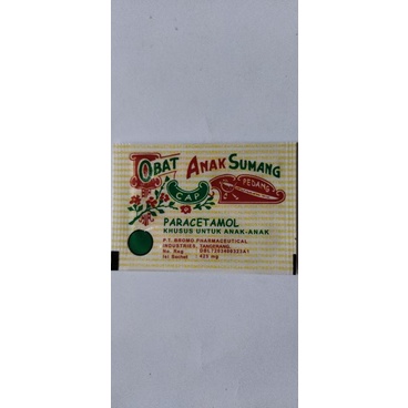 OBAT DEMAM ANAK SUMANG 20sachet