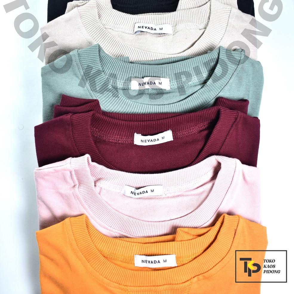 {PBE.21Jl22ᴾ} Baju Sweater sweter sweeter switter suiter switer nevada polos remaja dewasa cewe cewe