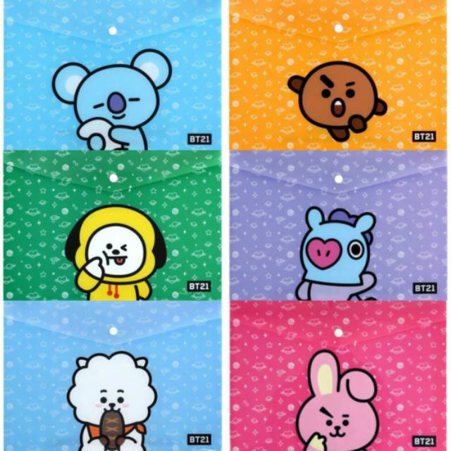 

Map plastik bt21