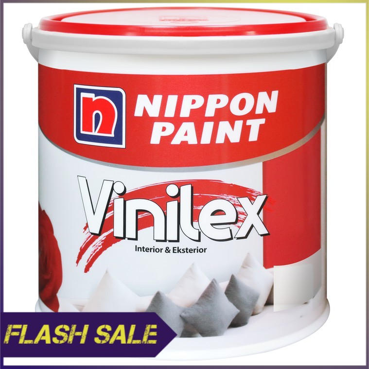 Cat Tembok Vinilex 5 kg   Nippon Paint Vinilex Kembang 5kg