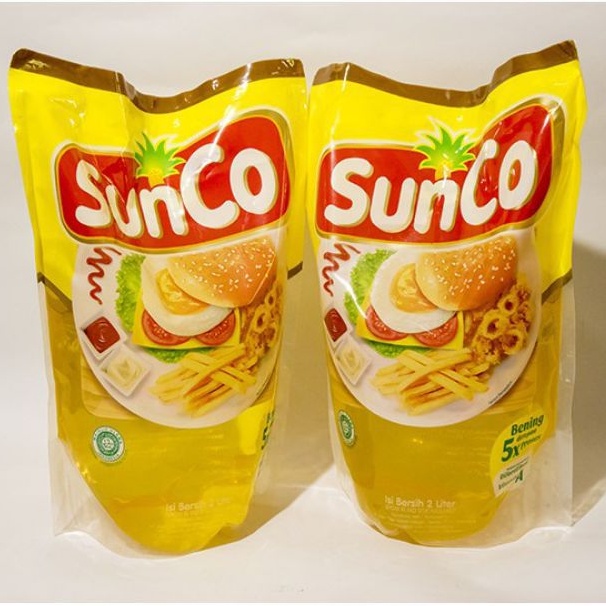 

sunco minyak goreng 2lt