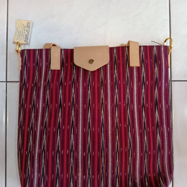 GUS Tas jinjing motif ulos 235