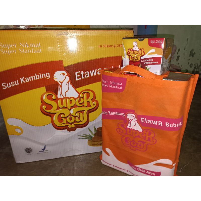 

SUSU KAMBING ETAWA BUBUK SUPER GOAT SUSU KAMBING GULA AREN BERKUALITAS SUPER MANFAAT