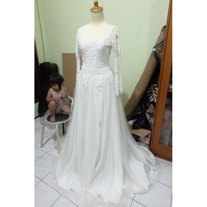 preloved gaun pengantin gaun wedding