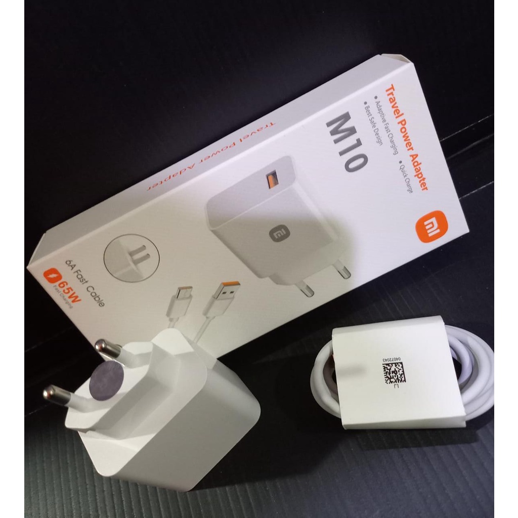 CHARGE TRAVEL XIAOMI MI10 65Watt TRAVEL POWER ADAPTER