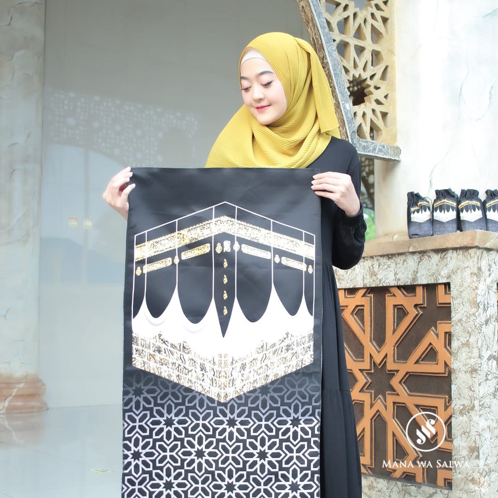 SAJADAH TRAVEL SAJADAH TRAVELING SAJADAH KISWAH SAJADAH ORIGINAL AWET TAHAN LAMA SAJADAH KABAH