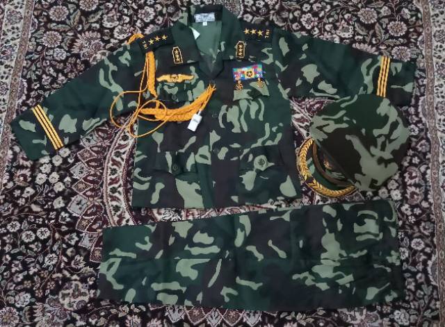 Setelan Baju Profesi Anak / Pramugari TNI ABRI Suster Perawat Polisi Polwan Dokter Kecil