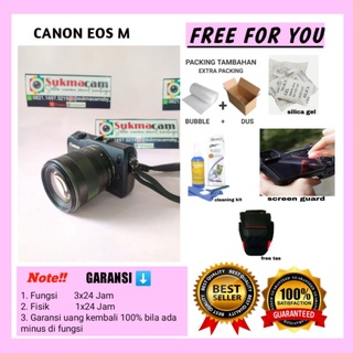 Mirroless Canon Eos M kit 18 55mm