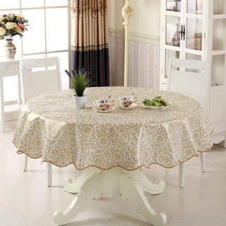 BIG SIZE Taplak Meja Makan Bulat Ruang Tamu Anti Air BIG SIZE Taplak Meja Makan Bulat Ruang Tamu Anti Air