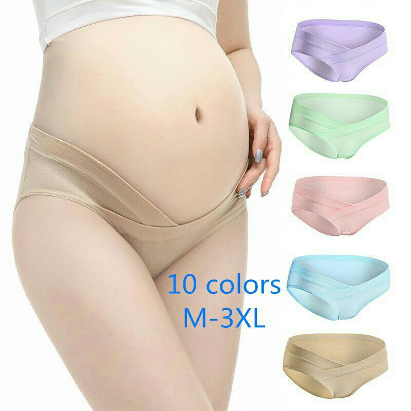 Celana Dalam Hamil / CD Undies Hamil Low Waist Maternity Panty / Cd Bumil CD Cawat Cawet Ibu Hamil