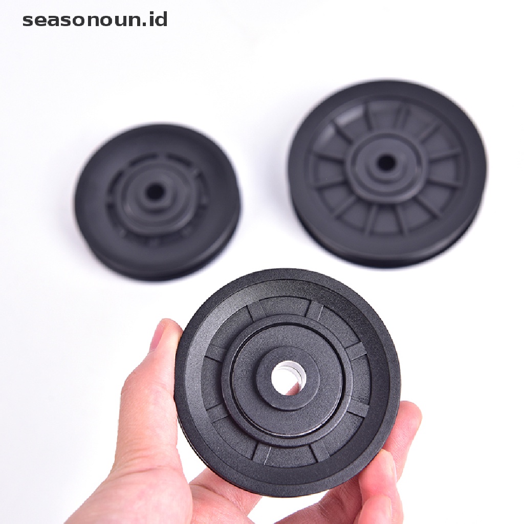 (Seasonoun) 4pcs Roda Katrol Bearing Diameter 70mm / 90mm / 105mm Untuk Peralatan Gym / Fitness