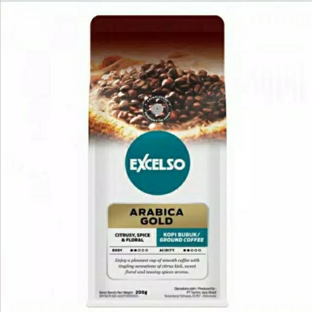 

Excelso Arabica Gold Coffee 200 gr Ground Coffee