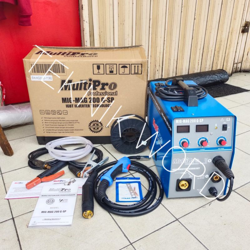 MESIN LAS CO2 MULTIPRO MIG MAG 200 INVERTER MULTIPRO MIG MAG 200 G-SP