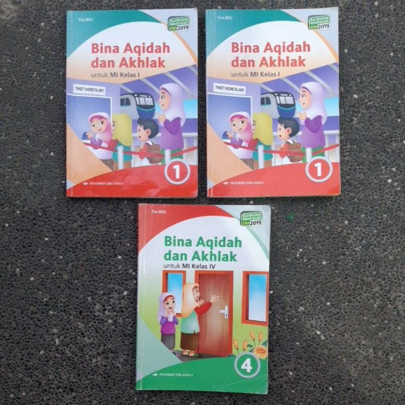 Jual Buku Bina Aqidah Akhlak Untuk Mi Kelas 1.2.3.4.5.6 Kurikulum 13 ...