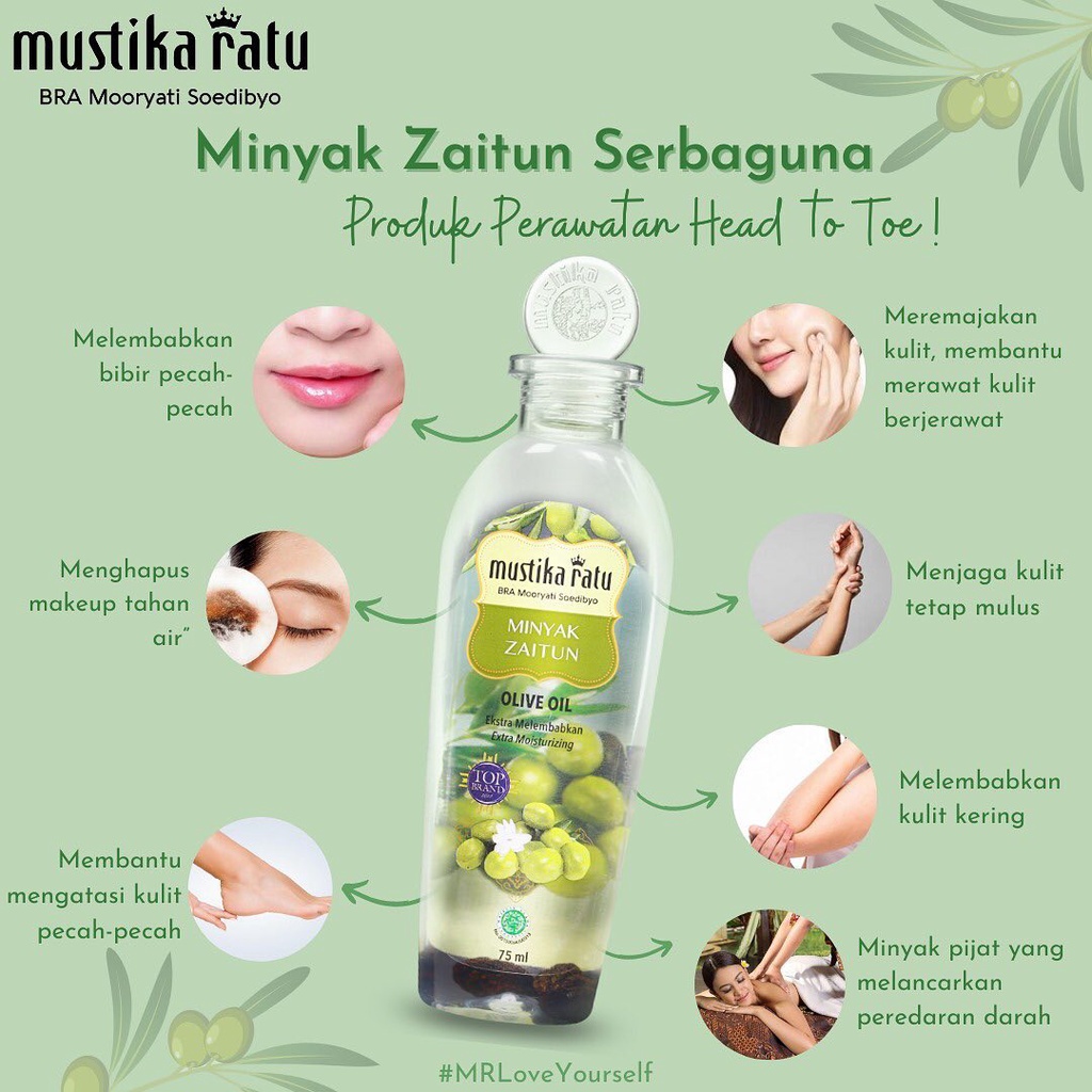 MUSTIKA RATU MINYAK ZAITUN OLIVE OIL