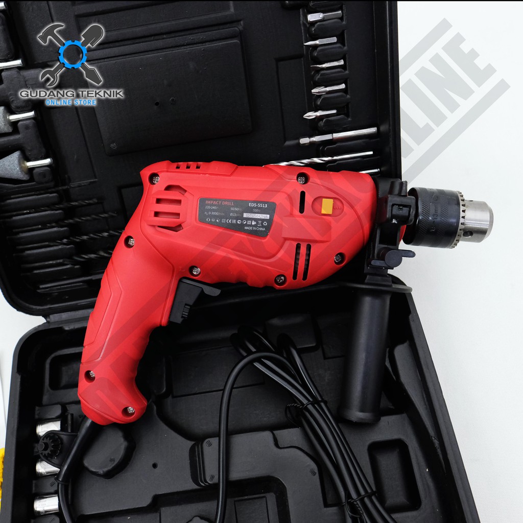 Mesin Bor 13mm Edon ED5-5513 - Impact Drill Edon mesin Bor Beton 13mm