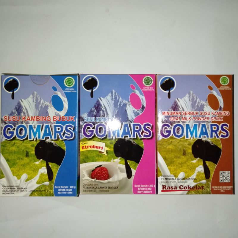 

GOMARS SUSU GOMARS