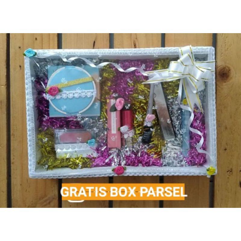 PAKET MAKE UP MEKAP WARDAH FREE BOX