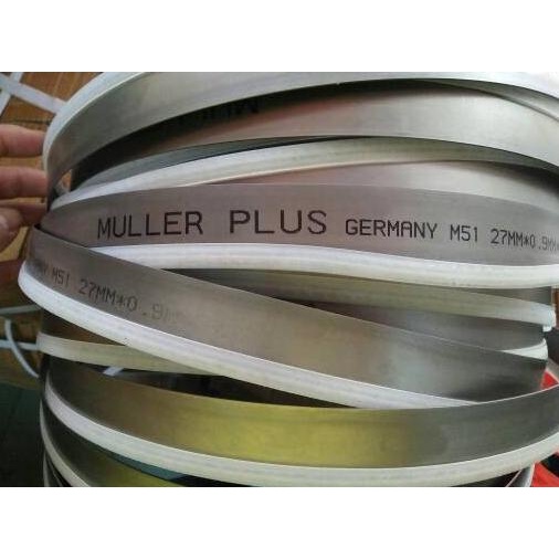 mata gergaji besi selendang band saw 2725mm x 27 x 0,9 muller germany