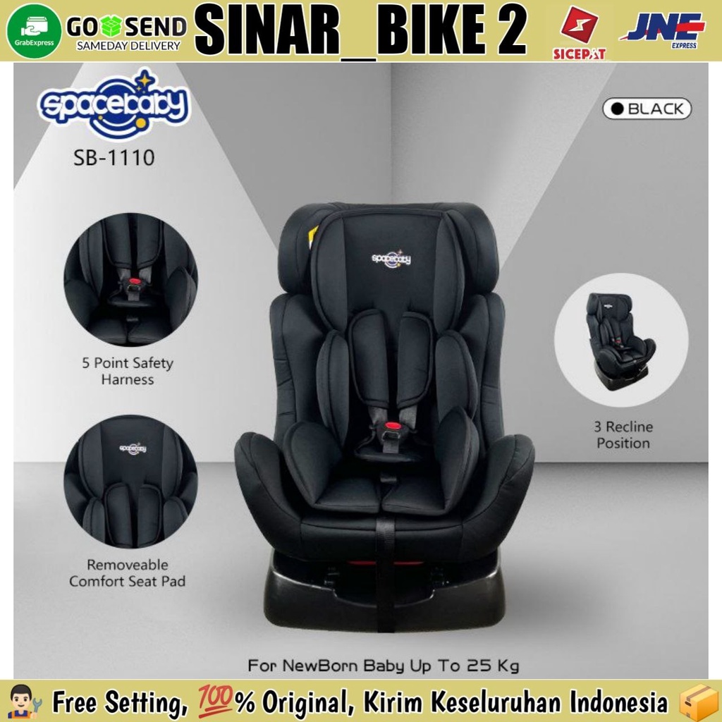 Car Seat SPACEBABY SB 1110 Kursi Mobil Anak Bayi Baby Chair Touring