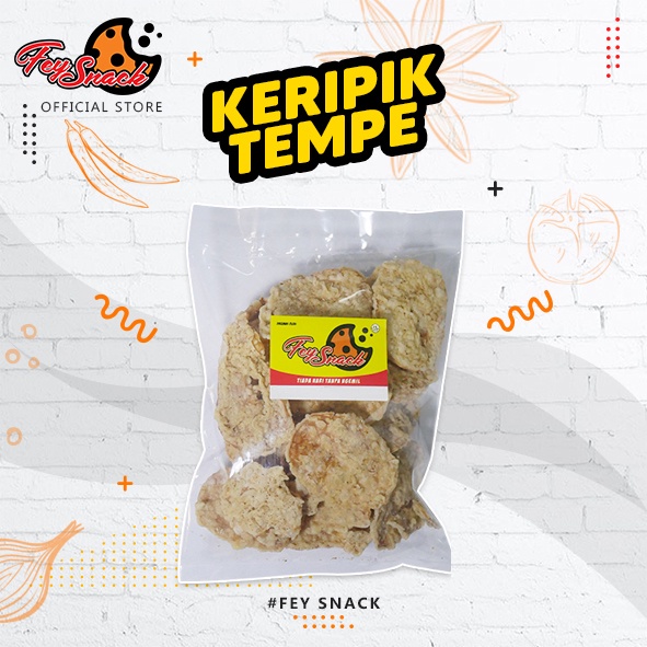 

keripik tempe crispy tempe tepung berat 250gram