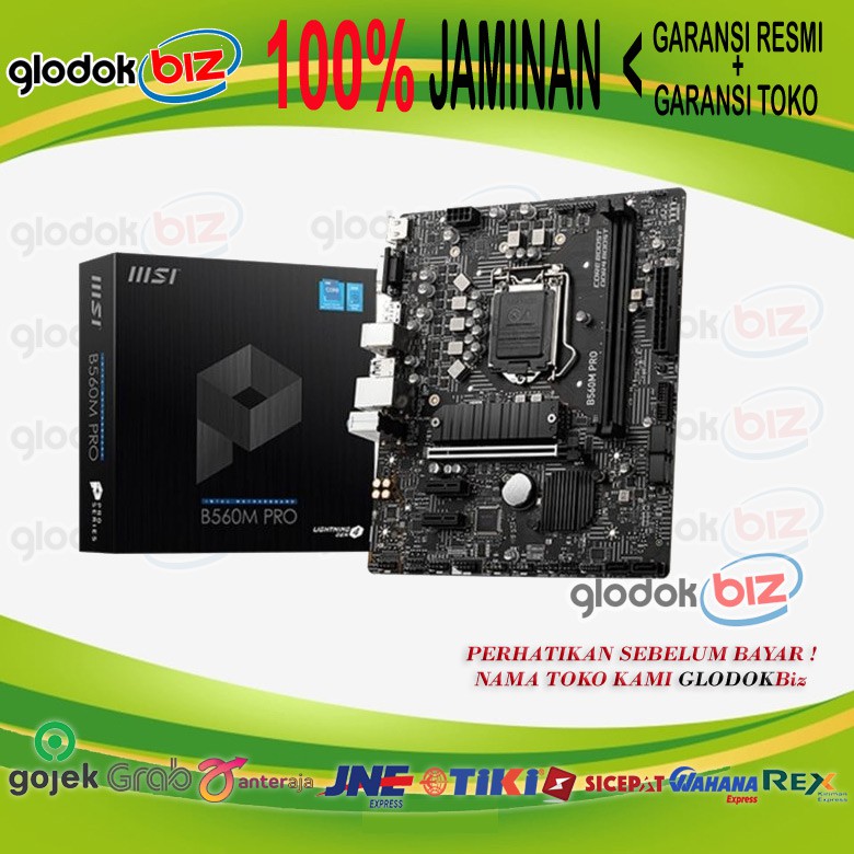 MSI B560M PRO (LGA1200, B560, DDR4, USB3.2, SATA3)