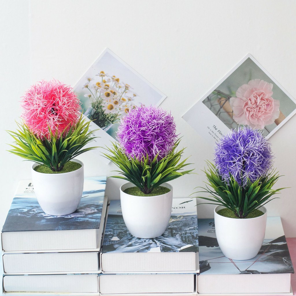 Kunataruma AM346 Bunga plastik / Pajangan bunga Artifisial / Snapdragon Vas-3