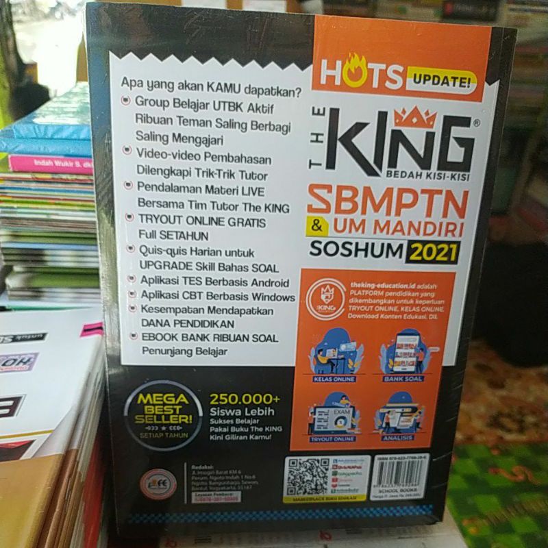 The King Sbmptn 2022 2021 Wangsit 2021 Um Mandiri Original 100 Shopee Indonesia