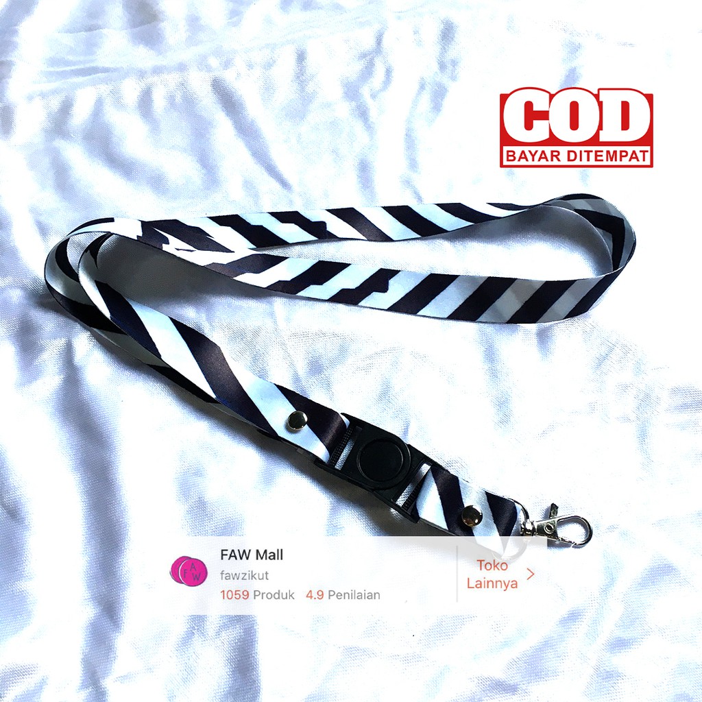 

Tali Landyard Motif Zebra Cross // Tali ID Card