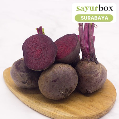 

Beetroot Conventional 500 gram (Sayurbox) - SURABAYA